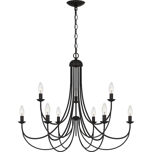 Quoizel Mirren Chandelier 9 Lights Imperial Bronze MRN5030IB - main